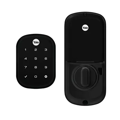 Yale Assure SL Smart Digital Deadbolt Door Lock Matt Black YRD256NRMBK • $370