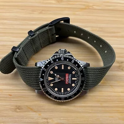 SEIKO COMEX Mod Vintage MilSub With GMT Bezel Domed Crystal. • $314