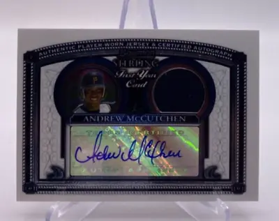 200 Bowman Sterling Andrew Mccutchen Auto Jersey Rc Pittsburgh Pirates • $79.99