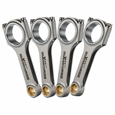 4340 Forged H-Beam Connecting Rods ARP2000 Bolts For Audi VW EA888 2.0L TSI 23mm • $360