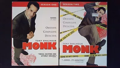 Monk Complete Set Seasons 1 And 2 (DVD) • $5.02