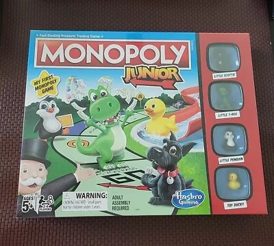 Monopoly Junior By Hasbro -My First Monopoly Game -Parker Brothers (2017) • $15