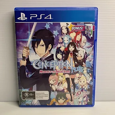 Conception PLUS Maidens Of The Twelve Stars PlayStation 4 PS4 AUS PS5 Compatible • $48.71
