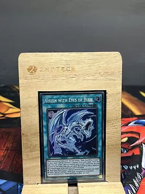 Yugioh Vision With Eyes Of Blue BACH-EN050 Super Rare 1st Edition Near Mint • £1.74