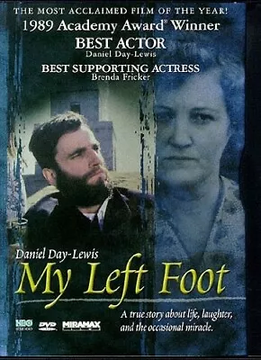 My Left Foot (DVD 1999) Daniel Day-Lewis 1989 Snap Case NEW HBO Miramax • $37.99