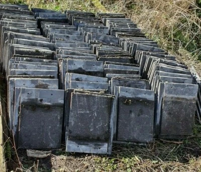 £0.99 • Buy Reclaimed Marley Modern Like Smooth Grey Concrete Roof Tiles Solway Eden Bretton