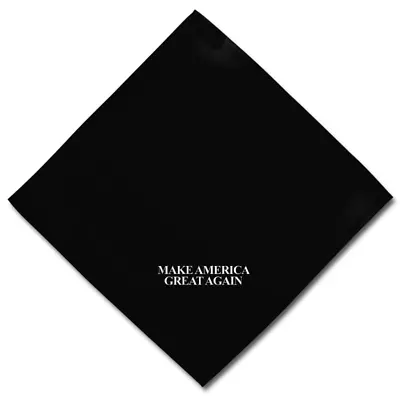 Donald Trump 2024 - Make America Great Again Design Square Bandana (22” X 22”) • $10