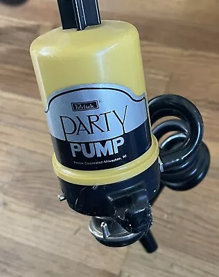 Perlick Yellow/Black Party Pump Beer Keg Hand Piston Party/Picnic Pump • £20.24