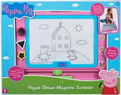 £26.99 • Buy Peppa Pig Deluxe Magnetic Scribbler Drawing Board Edu Creative Travel Toy Purple
