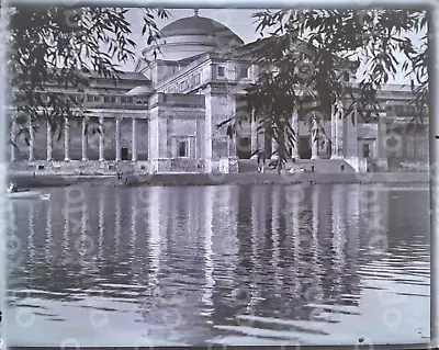 Chicago Museum Of Science & Industry Boat On Lagoon C:1910 Glass Negative (#B) • $9.99