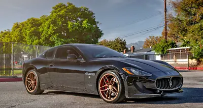 20  Ferrada Fr5 Matte Bronze Wheels Rims For Maserati Quattroporte 20x9 20x10.5 • $2240