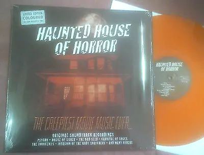 Haunted House Of Horror S/trk Lp Orange Vinyl Herrmannkatzjarrenicolosi • £10.99