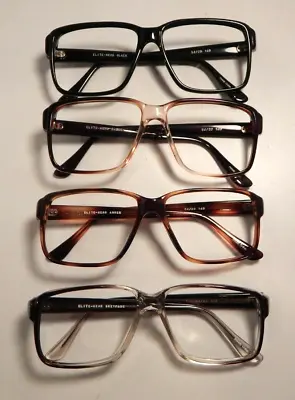Vintage 4 Pc. Lot ELITE OPT. Herb Assorted Colors 54/20 Eyeglass Frame NOS #S50 • $4.99