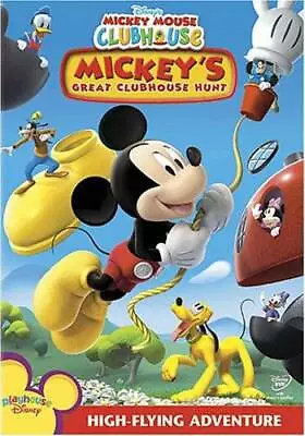 Mickey Mouse Clubhouse - Mickey's Great Clubhouse Hunt - DVD - VERY GOOD • $4.84