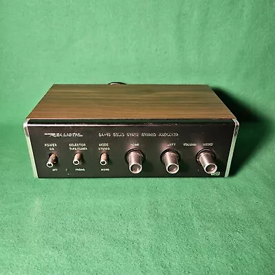 Realistic SA-10 Solid State Stereo Amplifier Model 31-1982B - Tested & Working • $25