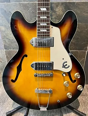 Superb Epiphone Elitist Casino 2006 In Beautiful Vintage Sunburst OHSC (737) • $2345.15