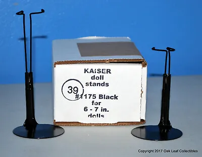 £14.59 • Buy 6 1175 Doll Stands Black For 6  Kaiser Dawn Kelly Funko Walking Dead Star Wars