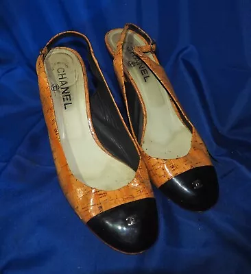 Vintage Chanel High Heels Size 42 Genuine • $119.95