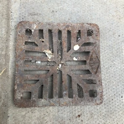 £20 • Buy Cast Iron Drain Cover 13cm X 13cm