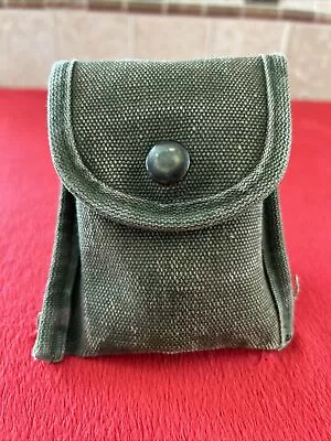 Vietnam War U.S. First Aid / Compass Pouch M-1956 OD Green • $20