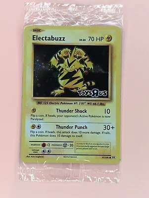 Pokémon Electabuzz Toys R Us Promo 41/108 Promo Sealed NM/MINT • $15.69