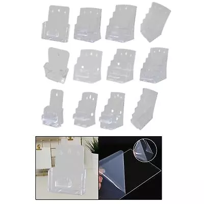 Brochure Holder Magazines School Leaflet Acrylic Business Card Display Stand • £15.46