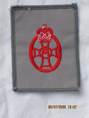 Queen Alexandra´S Royal Army Nursing Corps Qaranc Red/Grey 65x90mm#2 • $13.31