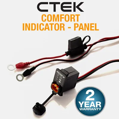 CTEK Comfort Indicator Panel Charge Status Lights MXS10 MXS5.0 MXS7.0 56-380 • $60