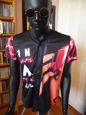 VINTAGE THUG AVE AALIYAH 1 N A MILLION SHIRT BASEBALL JERSEY 01 Medium Button-Up • $68.30