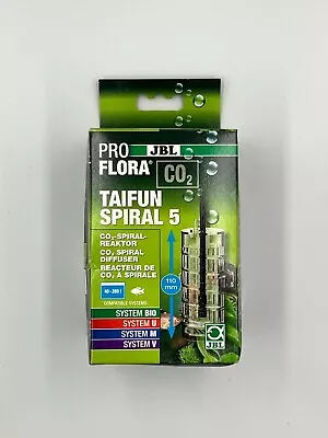 JBL ProFlora Taifun 5 Co2 Spiral 5 Diffuser Injection System Pro Flora Aquarium • £14.69