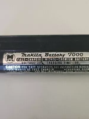 OEM Original MAKITA Battery 7.2V NiCd - Model 7000 - Genuine Not Working - Used • $7