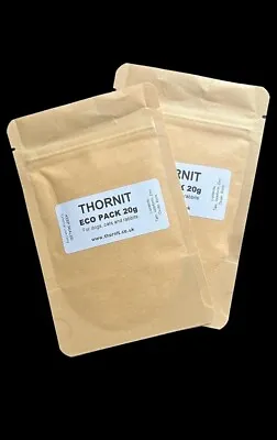 2 X 20g RESEALABLE ECO PACK THORNIT Powder -ORIGINAL Formula For EAR MITES DOGS • £24.99