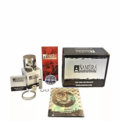 NEW KAWASAKI KX250 66.35mm NAMURA PISTON  TOP END REBUILD KIT 1992-2003 KX 250 • $121.99