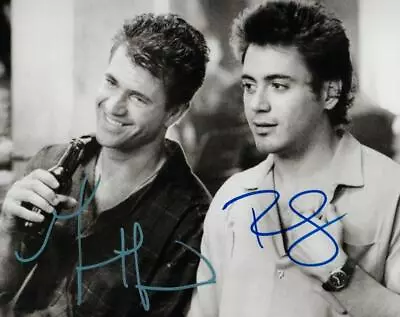 Mel Gibson Robert Downey Jr Autographed 8x10 Picture Signed Photo Pic + COA • $91.52