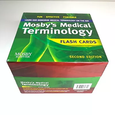 Mosby's Medical Terminology Flash Cards Medical Assistant Nursing Transcription • $14.99