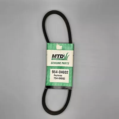 MTD OEM Belt 954-04002 Replaces 754-04002 • $7.88