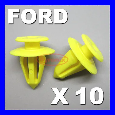 £2.95 • Buy Ford Fiesta Focus Galaxy Ka Door Trim Panel Card Clips Interior Fastener