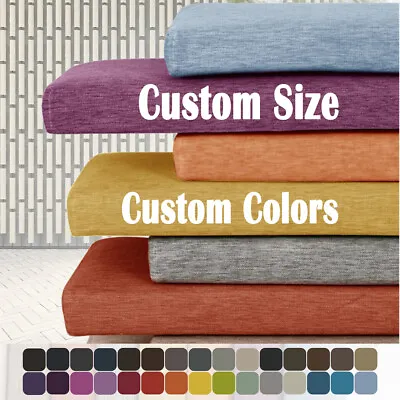 2023 Custom Size Colors 5cm Thick Bench Cushion Pads Window Seat Indoor • $108.89