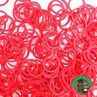 1000 Pcs Mini Red Rubber Bands Elastic Hair Ties Hair Braids Rubber Bands • $9.75
