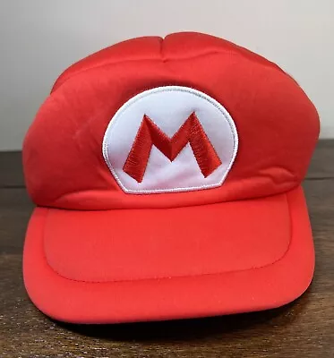 Super Mario Bros Cosplay Red Hat One Size Fits Most Nintendo 2018 • $8.99