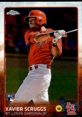 Xavier Scruggs 2015 Topps Chrome Rookie Card #166 • $0.99