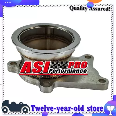 Stainless Steel Turbo Flange Adapter For T3 T4 Turbo 5 Bolt To 3 V-Band Flange • $45.99