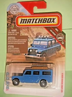 MATCHBOX 2019  METAL  '65 Land Rover Gen 11  MBX OFF ROAD  1:64 SCALE   MB1184 • $4.95