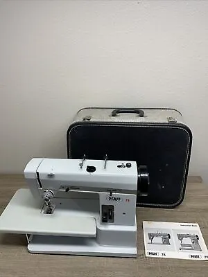 $170 • Buy PFAFF 79 Sewing Machine W/ Case, Extension Table & Manual! No Pedal!