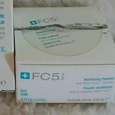 $89.99 • Buy NEW Arbonne FC5 Mattifying Powder/Vegan Translucent For Oily/combination Vegan 