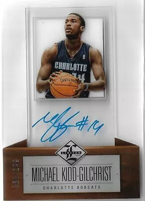 2012-13 Limited 164/199 Michael Kidd-Gilchrist #158 Rookie Auto • $69