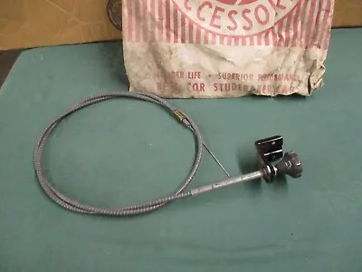 1953-54 Packard Transmission Overdrive Cable 443900 Gray Color Knob NOS • $145