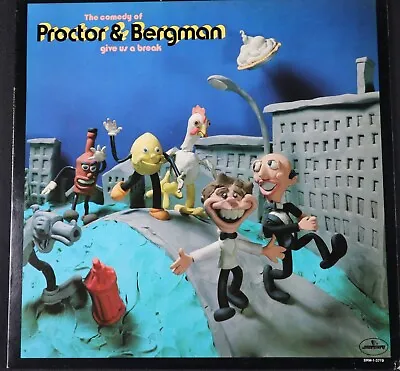 $4.95 • Buy Proctor & Bergman – Give Us A Break 1978 US Mercury SRM-1-3719 Comedy, Parody