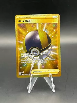 Pokémon TCG Ultra Ball Sword & Shield: Brilliant Stars 186/172 Holo Secret Rare • $29.99