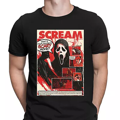 £8.49 • Buy Ghost Face Scream Comicbook Halloween Horror Monster Mens T Shirt#E#2